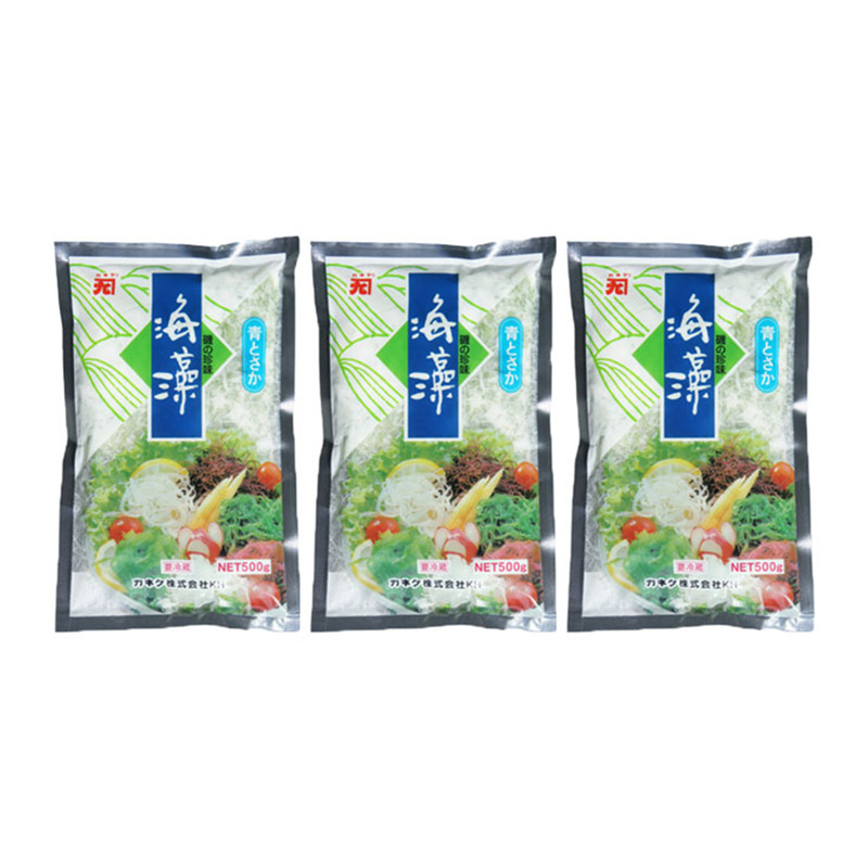 SENTO GYORUI KANEKU Salted Ao Tosaka Seaweed - Green Tosaka Nori ...