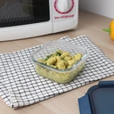 Thumbnail 3 of ซุปเปอร์ ล็อค กล่องแก้วถนอมอาหาร ทรงจตุรัส ทนความร้อน 400 องศา รุ่น 6217 520 มล.