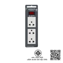 Thumbnail 2 of Anitech ปลั๊กไฟ มาตรฐาน มอก. รุ่น H613 ความยาวสายไฟ : 2 เมตร H613-GY