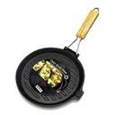 Thumbnail 2 of COLOR KIT Cast Iron Round Pan for Toast-Grill 23.5 cm