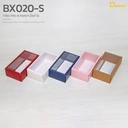 Thumbnail 2 of BX020-SKC กล่องสีคราฟท์พร้อมฝาใส (ไซซ์ S) (1 แพค/ 20 ใบ)