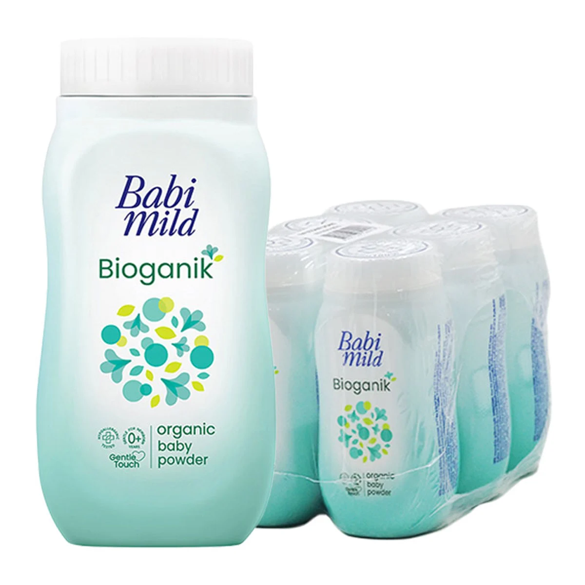 BABI MILD Talcum Natural 45 g x 6