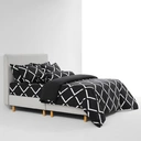 Thumbnail 1 of LOTUS ผ้านวม 100 x 90 ซม. + ผ้าปู 5 ฟุต 5 ชิ้น รุ่น ATTITUDE BROOKLYN BR-05B