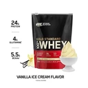 Thumbnail 3 of OPTIMUM NUTRITION Whey Protein Gold Standard Vanilla 1 lbs 454 g