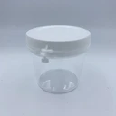 Thumbnail 1 of Jomphan กระปุกพลาสติกมะขามเล็ก 100กรัม No.011 (ฝาสีขาว 12 ชุด)