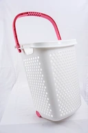 Thumbnail 1 of Hamper with wheel Pink Lift And Go Model BK-137-2