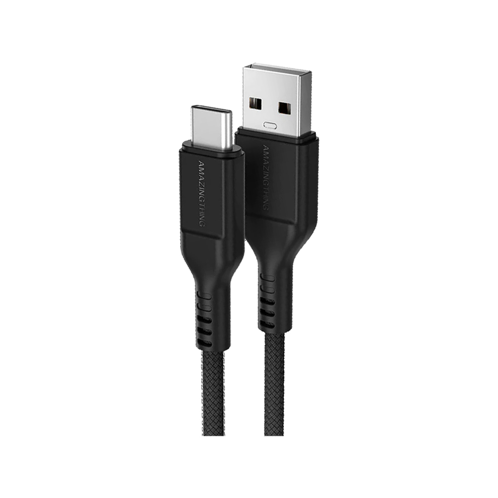 AMAZINGthing USB-A to USB-C Thunder Pro 1.1 M. Black