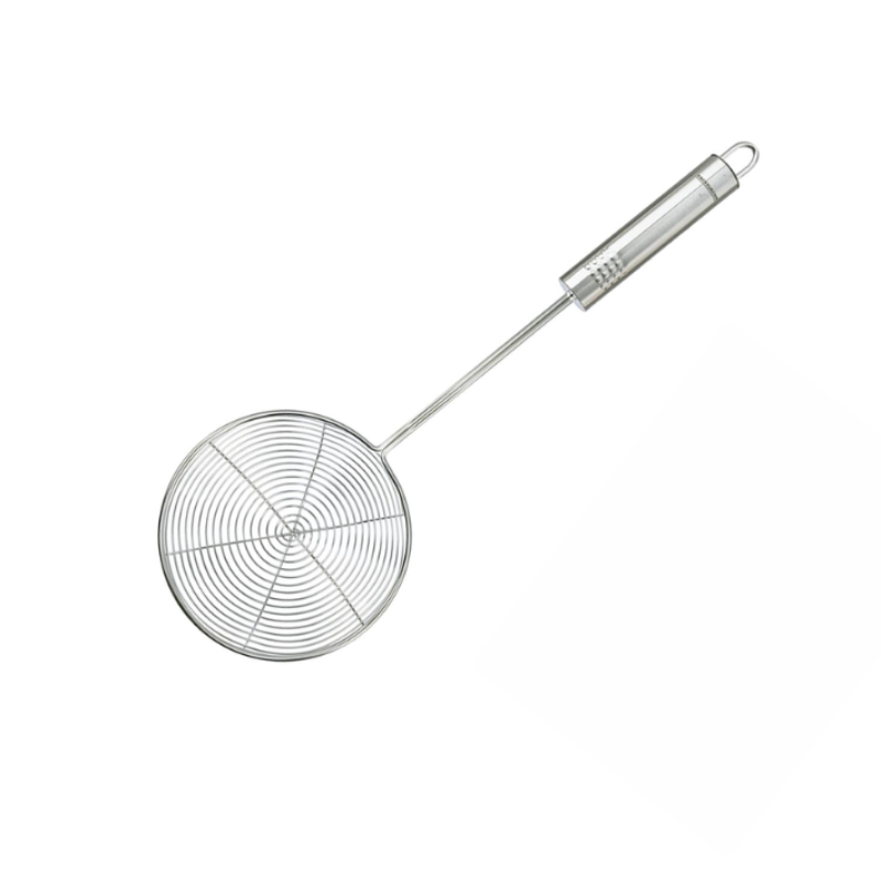 กระชอนสเตนเลส 12ซม. ที่ตักอเนกประสงค์ ลวก/ทอด/ช้อนฟอง FACKELMANN - Stainless Skimmer 12cm 4008033406741