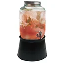 Thumbnail 1 of โถแก้วจ่ายน้ำ พร้อมฐานเหล็ก 8 ล.