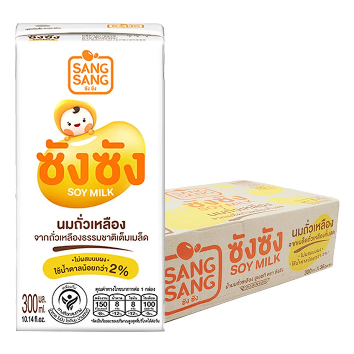 SANG SANG UHT Soy Milk 300ml x 36