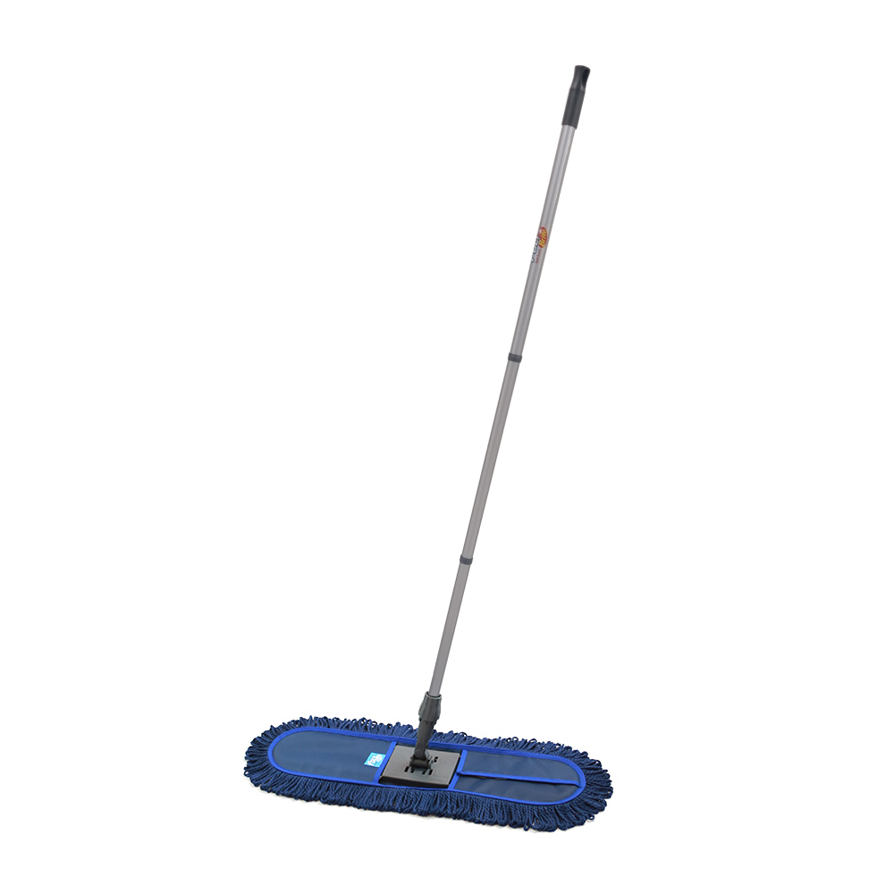 POLY BRITE Microfiber flat mop cotton 60 cm  Blue