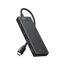 Thumbnail 1 of ยูกรีน 4-in-1 USB-C Hub + USB-A Gen 2 (35583) Black