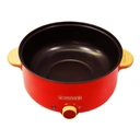 Thumbnail 4 of NEWWAVE หม้อไฟฟ้าอเนกประสงค์ ต้ม ทอด ผัด ไม่ติดกระทะ รุ่น - REP-1003 ขนาด 3 ลิตร สีแดง