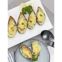 Thumbnail 2 of QFRESH Frozen Half Shell Mussel with Cheese 220 g