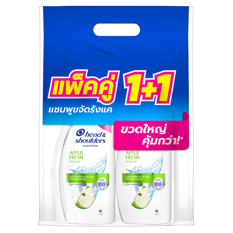 HEAD & SHOULDERS Shampoo Apple Fresh 610 ml x 2