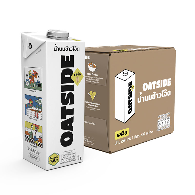 OATSIDE Oat Milk Unsweet 1 l x 6 pcs