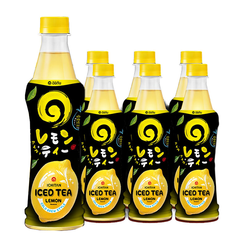 ICHITAN Iced Tea Black Tea Lemon 280 ml x 6