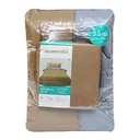 Thumbnail 1 of โมเมนโต ผ้าปูที่นอนเสมือนคอตตอน สีน้ำตาล/เทา3.5 ฟุต+ผ้านวม