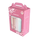 Thumbnail 2 of ล็อกแอนด์ล็อก ชุดกระบอก+แก้วน้ำ แพ็ค 2 ชิ้น สีมิ้นต์/ชมพู