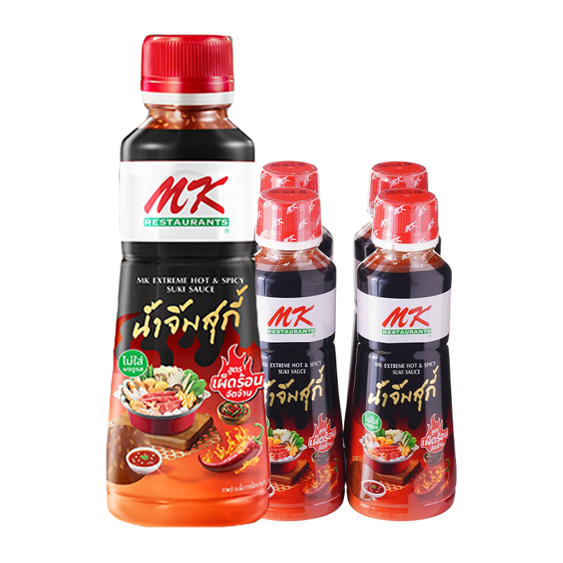 MK Suki Sauce Extreme Hot & Spicy 350 g x 4