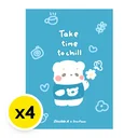 Thumbnail 2 of DOUBLE A Notebook A6 80 g 30 sheets x 4