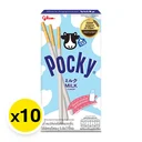 Thumbnail 2 of กูลิโกะ ป๊อกกี้ บิสกิตแท่ง รสนม 40 ก. x 10