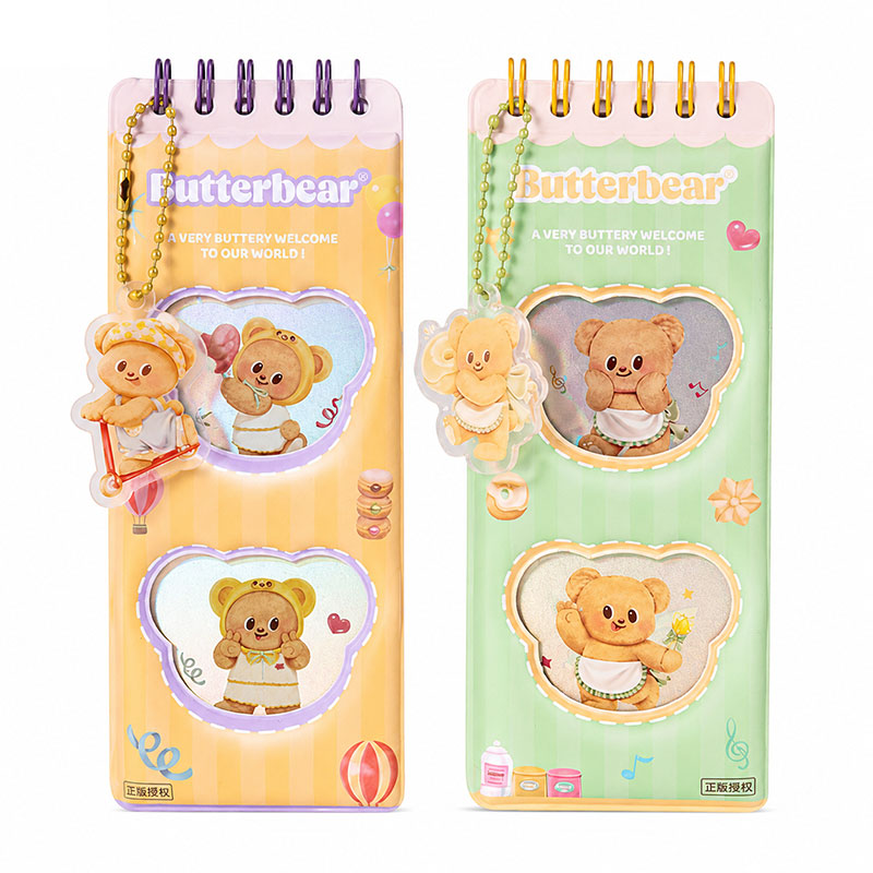 Butterbear Spiral A5 Notebook Model HY226
