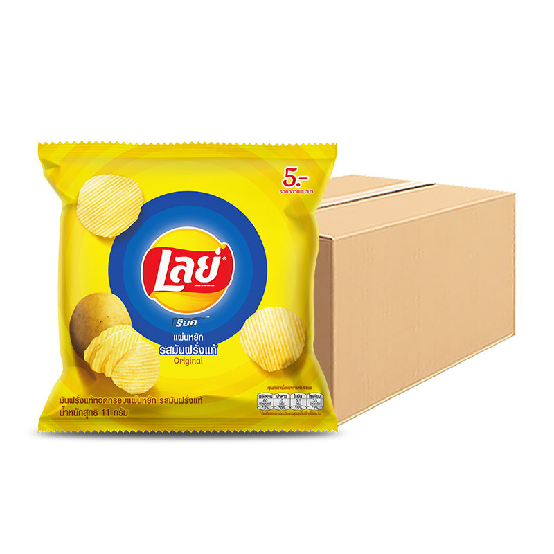 LAY'S Rock Potato Chips Salt Flavor 13 g x 144