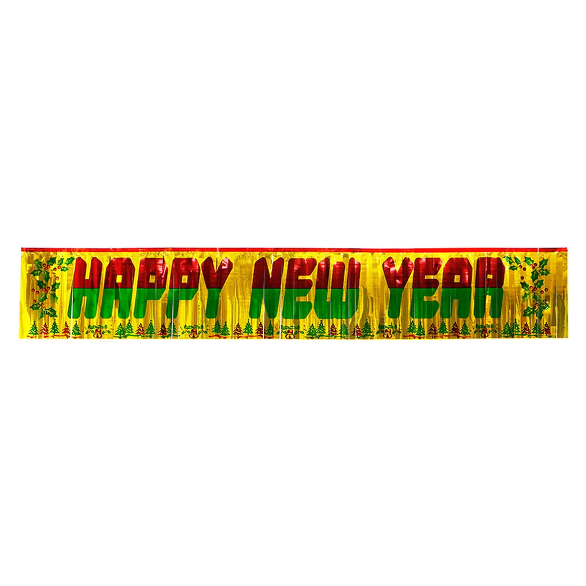 บีเคซี ป้าย HAPPY NEW YEAR รุ่น 491002 คละสี 3 ชิ้น