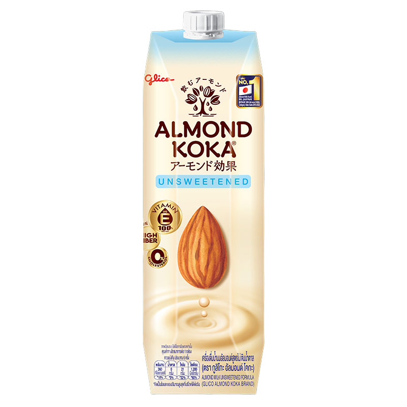 GLICO Almond Koka Almond Milk Plain 1 l