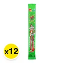 Thumbnail 2 of YUPI Gummy Sour Bonz Watermelon 10 g x 12