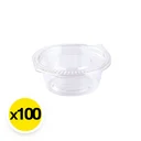 Thumbnail 2 of เอโร่ ถ้วยซอส+ฝา PET 1 ออนซ์ กลมใส 100 ชิ้น