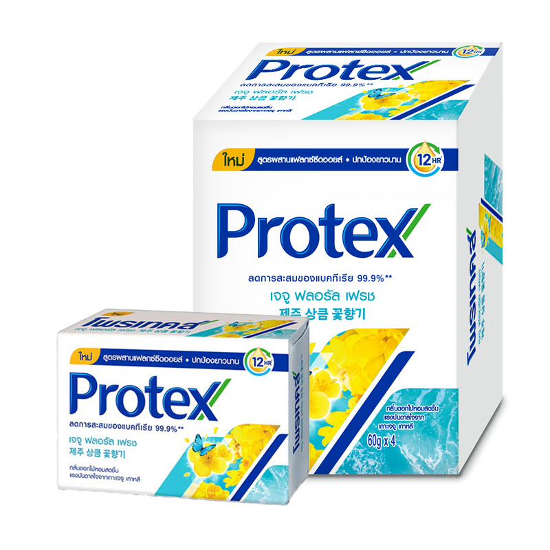 PROTEX Bar Soap Health Jeju 60 g x 4