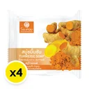 Thumbnail 2 of สบู่ ไทยแลนด์สบู่ก้อน สมุนไพร ขมิ้น 100 ก. x 4