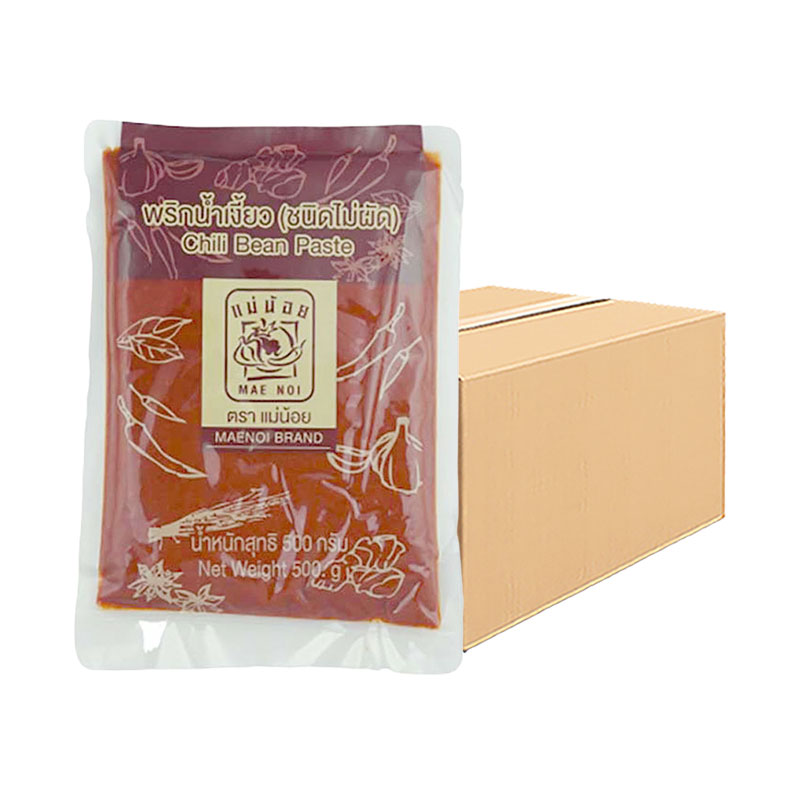 MAE NOI Chili Bean Paste 500 g x 12