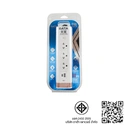 Thumbnail 5 of ดาต้า ปลั๊กไฟ 3 ช่อง 1 สวิตซ์ 2 USB 5 ม. 2 USB