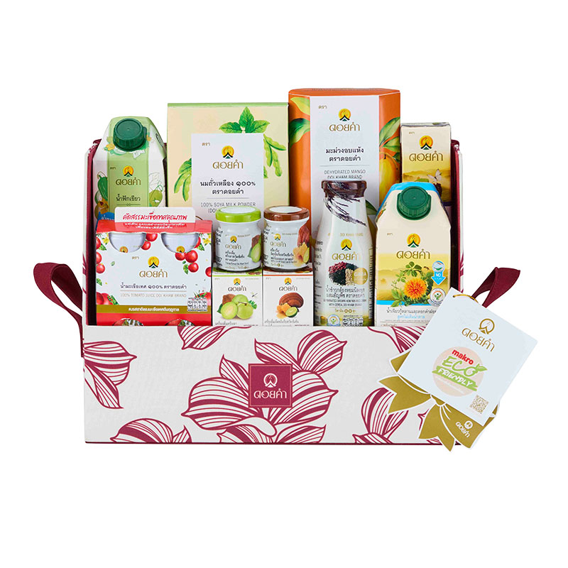 DOIKHAM Hamper Special Floral Pattern Gift Set