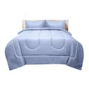 Thumbnail 2 of โมเมนโต ผ้าปูที่นอนเสมือนคอตตอนซาติน สีเทา 5 ฟุต+ผ้านวม