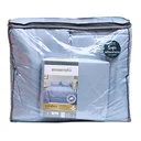 Thumbnail 1 of โมเมนโต ผ้าปูที่นอนเสมือนคอตตอนซาติน สีเทา 5 ฟุต+ผ้านวม