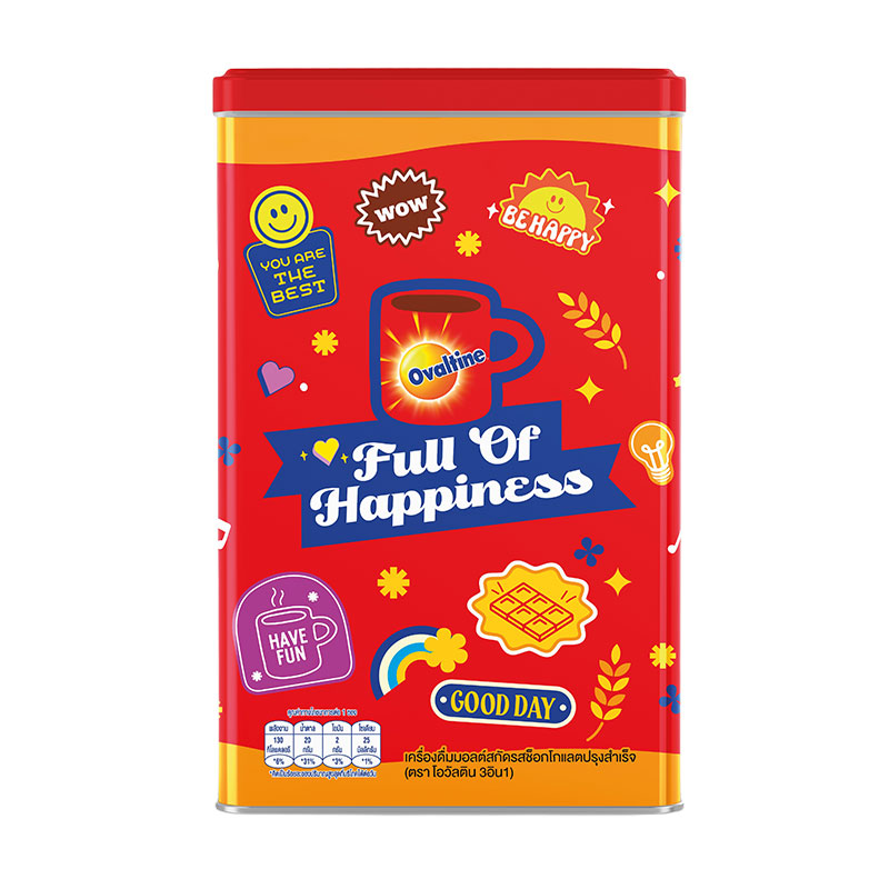 OVALTINE Gift Set 3In1 Chocolate 32 g x 10