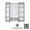 Thumbnail 3 of SAMSUNG Side by Side Refrigerator 20.6Q Model RS57DG4000M9ST Sliver