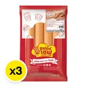 Thumbnail 2 of ซูเปอร์เชฟ ไส้กรอกไก่คลาสสิครมควัน 150 ก. x 3