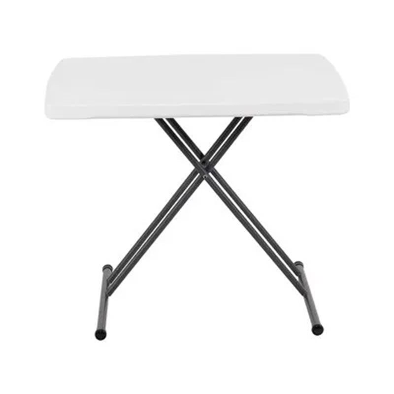 LIFETIME Folding Table 30 INCH HDPE White