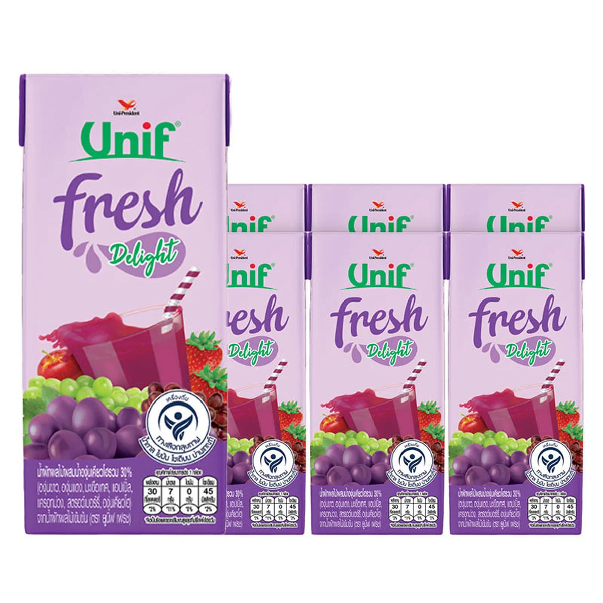 UNIF Fresh Delight Kyoho 30% 180 ml x 6