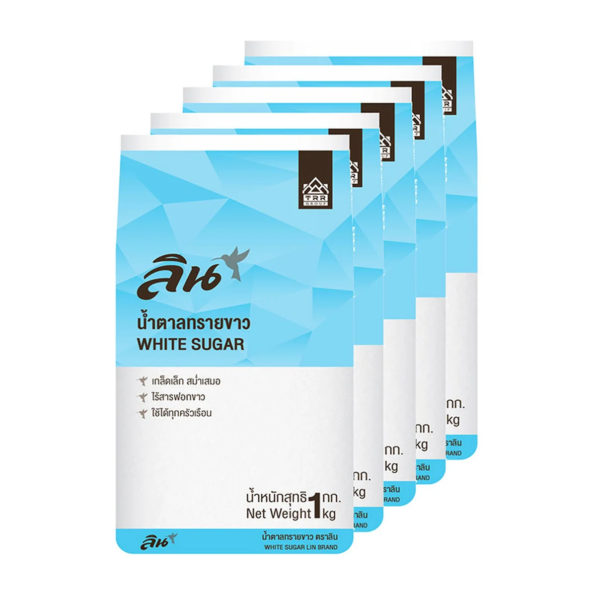 LIN White Sugar 1 kg x 5