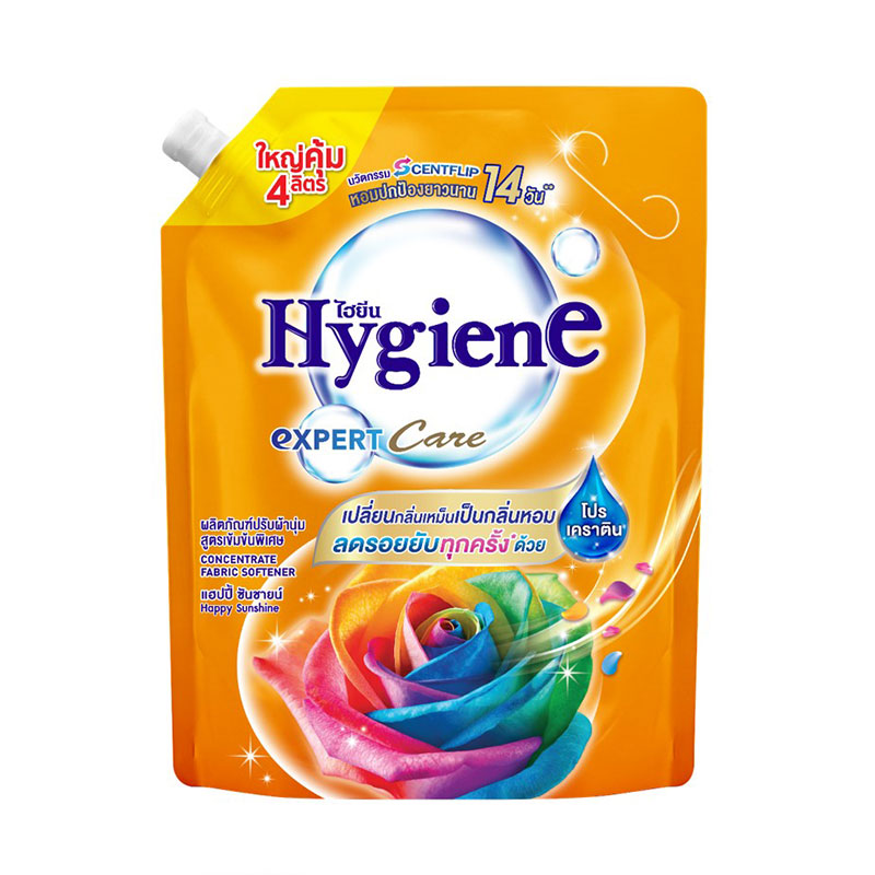 HYGIENE Expert Care Concentrate Softener Happy Sunshine Orange 4 l