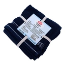 Thumbnail 3 of เอโร่ ผ้าขนหนู 13x13 นิ้ว นํ้าเงินเข้ม 3 ผืน