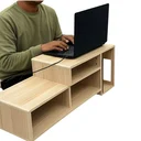 Thumbnail 4 of เอสบี ชั้นไม้วางทีวี 30x80-120ซม.