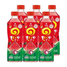 Thumbnail 1 of ICHITAN Green Tea Watermelon Lychee 410 ml x 6