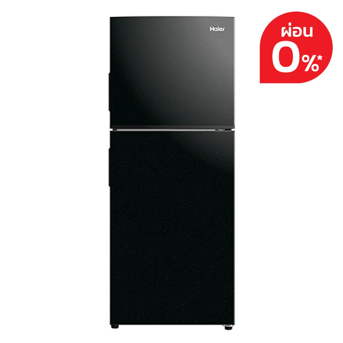 HAIER 2 Doors Refrigerator 6.6Q Model HRF-185MN Black